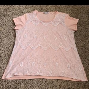 DownEast lace top